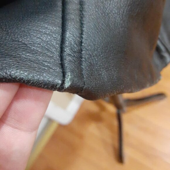 PELLE STUDIO WILSONS LEATHER WOMEN'S BLACK SOFT GENUINE LEATHER COAT Size XL - Picture 7 of 16